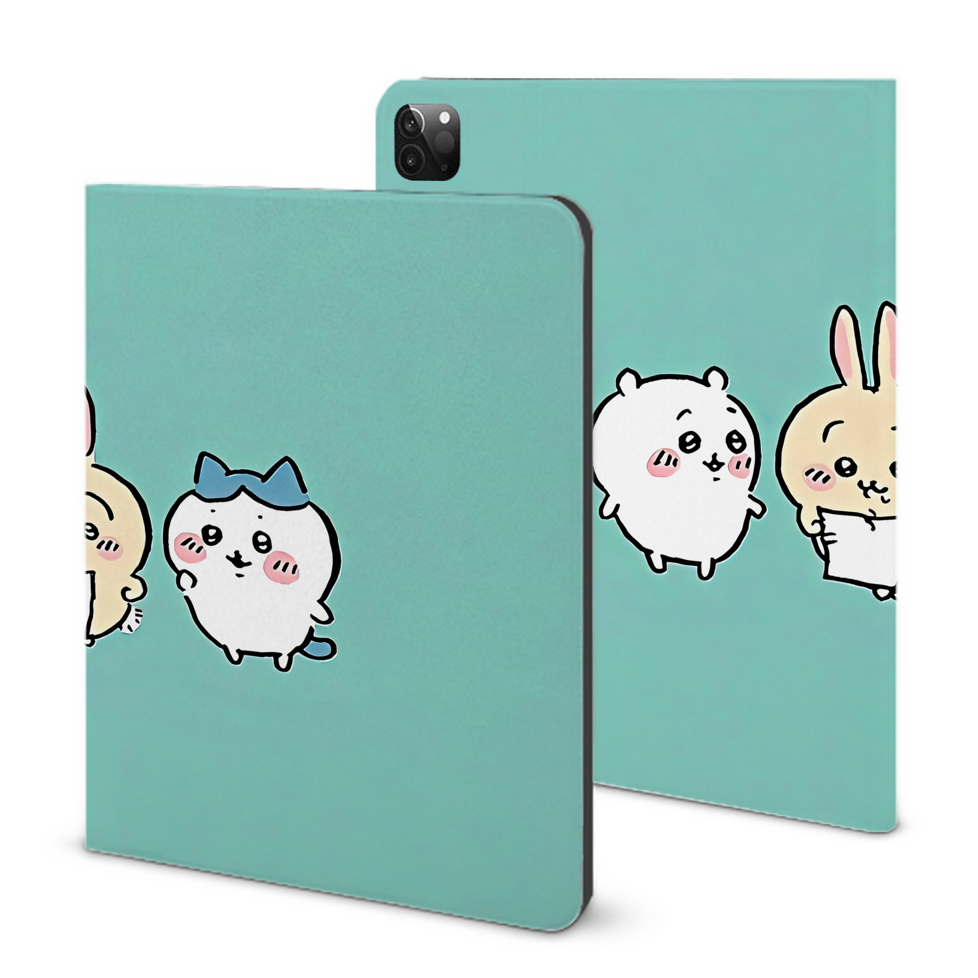 （画像用） ちいかわ Chii-kawa IPadケース ペンホルダー付き ブックスタイルデザイン